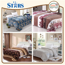 GS-XYMTY001-01 changshu factory cheap brushed polyester sheet blankets flannel